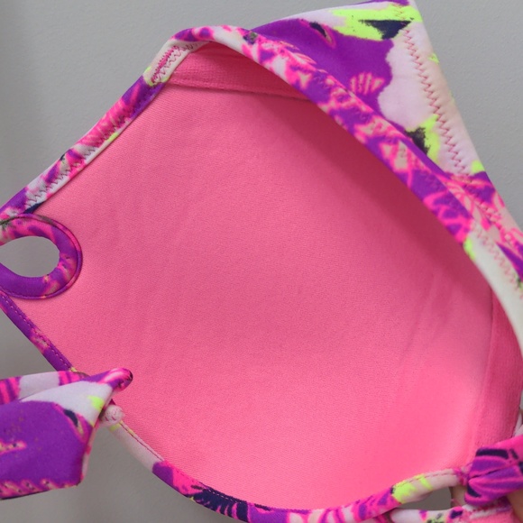 Victoria's Secret "Beach Sexy Gorgeous Push Up" Bikini Top, Womens Size 32 C - Picture 4 of 8